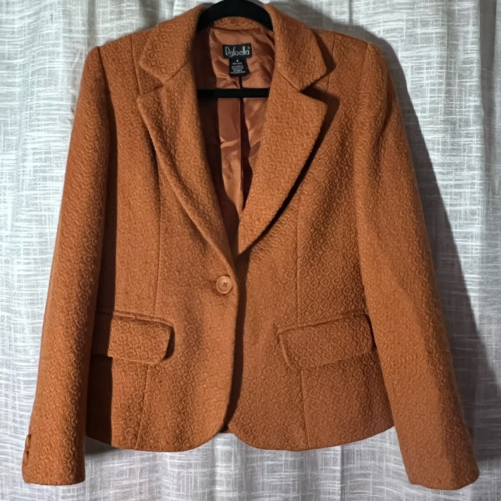 Rafaella - Rich, Creamy, Brown Women’s Blazer
